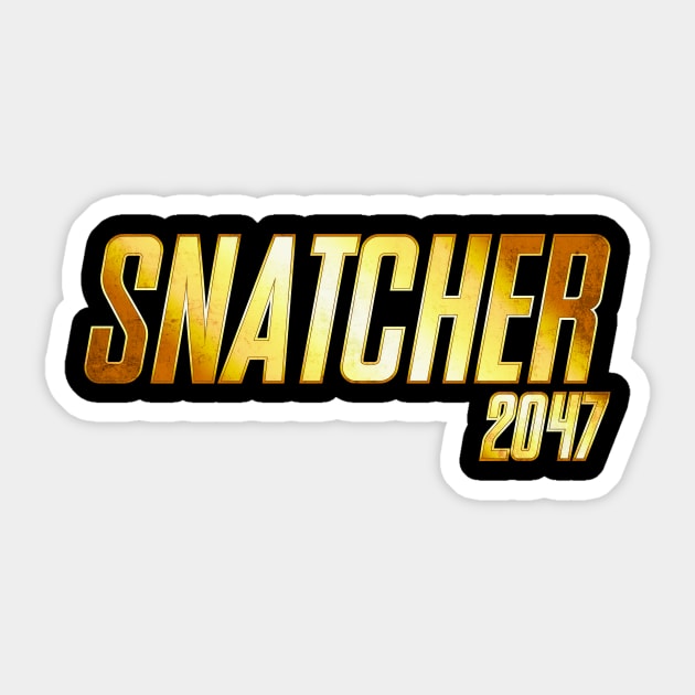 Snatcher 2047 Logo Sticker by Super Retro City